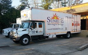 Sunrise Moving & Storage Truck