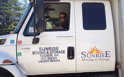 Sunrise Office Moving Truck