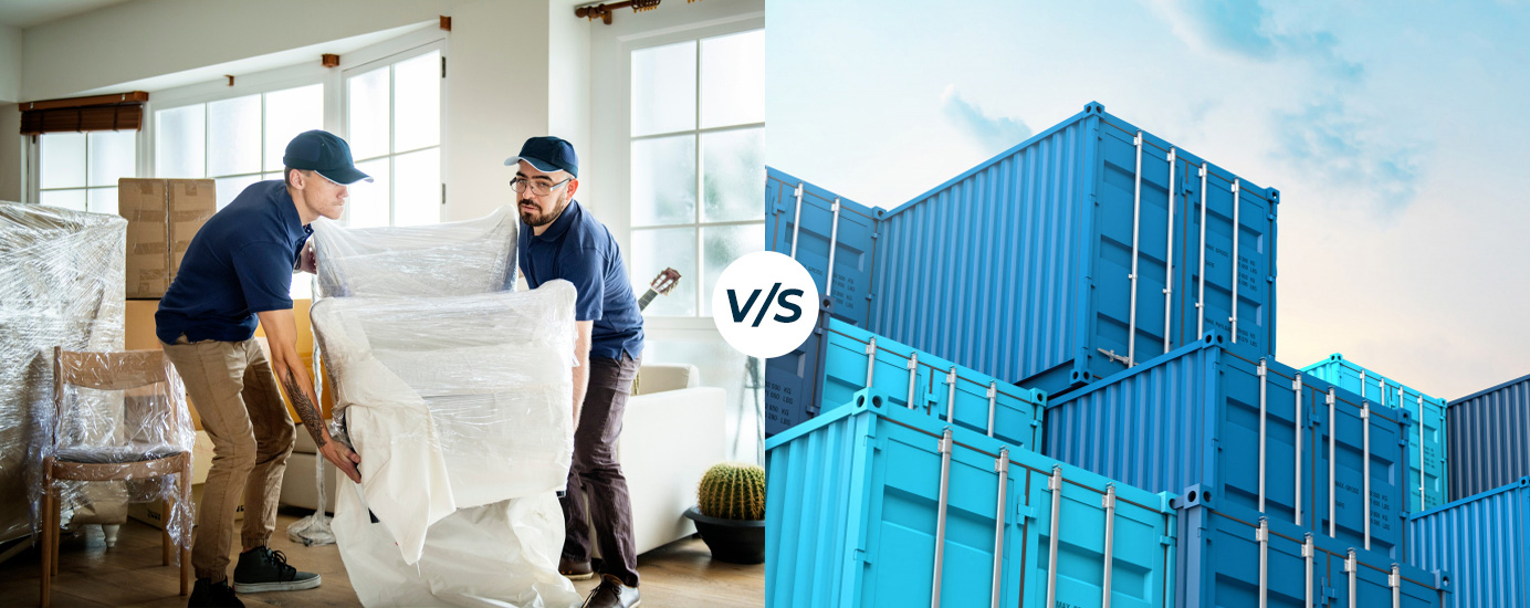 Professional Movers vs. Storage Containers: Choosing the Right Move for You